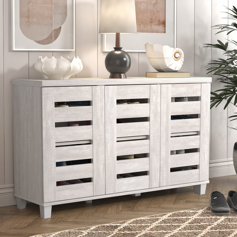 Steelside™ Lismore 16 Pair Shoe Storage & Reviews Wayfair